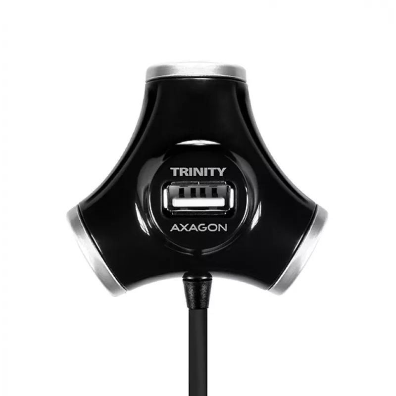 Axagon HUE-X3B USB-keskitin USB 2.0 480 Mbit/s musta