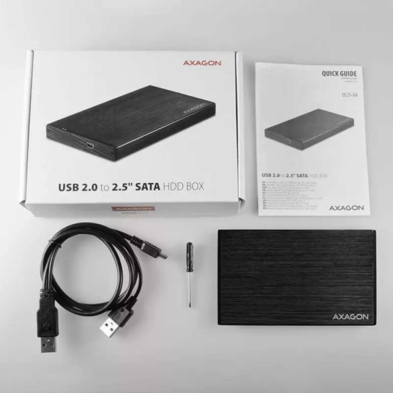AXAGON EE25-XA - kiintolevy-/SSD-kotelo - 2.5