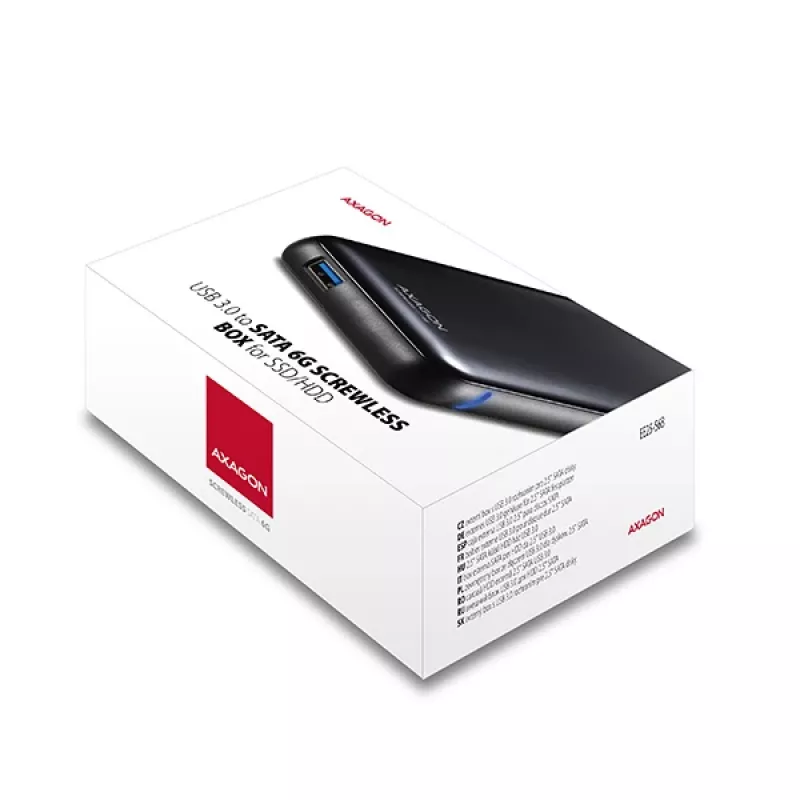 AXAGON EE25-S6B - kiintolevy-/SSD-kotelo - 2.5