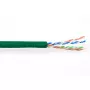 ACT CAT6 U/UTP säikeinen verkkokaapeli vihreä 305 m, 305 m, Cat6, vihreä
