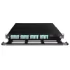 ACT Fiber Panel High Density 5 MTP®-MPO-kasetille, PG11, PG13, musta, metalli