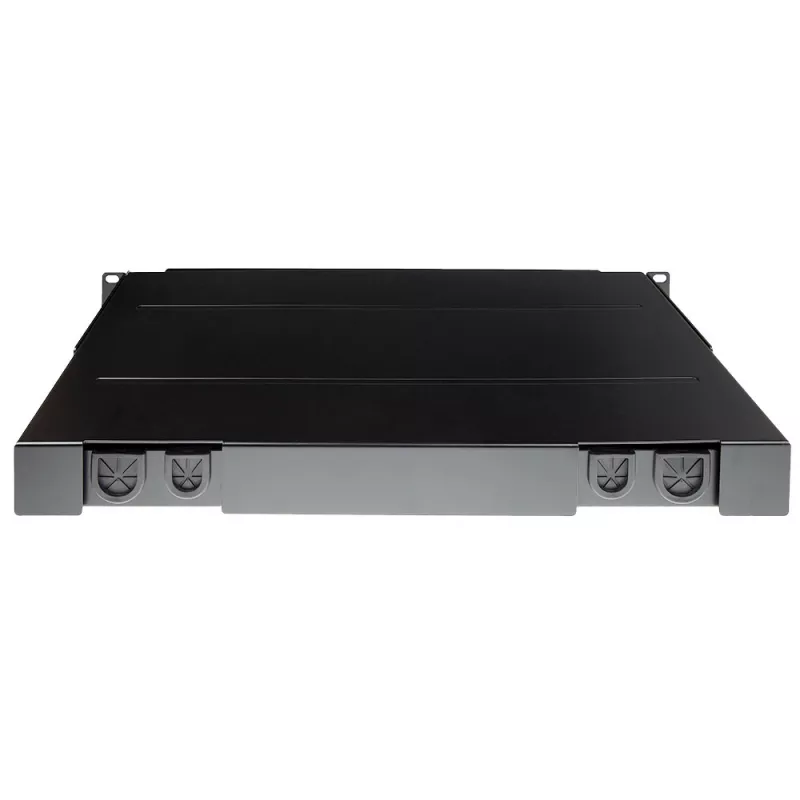 ACT Fiber Panel High Density 5 MTP®-MPO-kasetille, PG11, PG13, musta, metalli