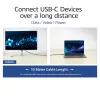 ACT USB-C 3.2 Gen2 aktiivinen optinen kaapeli (AOC) liitäntäkaapeli, 10 m