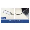 ACT USB-C 3.2 Gen2 aktiivinen optinen kaapeli (AOC) liitäntäkaapeli, 10 m
