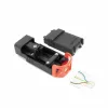 ACT C19 IEC Lock+ uudelleenliitettävä musta, PA190100BK, C19, suora, naarasliitin, 250 V, 16 A, musta, punainen