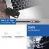ACT USB-C 3.2 Gen2 aktiivinen optinen kaapeli (AOC), kosketusnäytöille, video, data, virta, 3 m