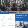 ACT USB-C 3.2 Gen2 aktiivinen optinen kaapeli (AOC), kosketusnäytöille, video, data, virta, 5 m