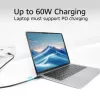 ACT USB 3.0 10Gbps 60W USB Type-C-kaapeli, 1 metri, 1 m, USB C, USB C, USB 3.2 Gen 2 (3.1 Gen 2), 10 Gbit/s, musta