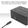 ACT USB-C-liitäntä USB-B 2.0 -tulostinsovitinkaapeli 0,2 m