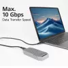 ACT AC7445 USB-kaapeli USB 3.2 Gen 2 (3.1 Gen 2) 5 m USB C 10 Gbit/s 60 W musta