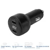 ACT 2-porttinen USB-C-pikalaturi autoon 95W Power Delivery PPS:llä, Quick Charge ja GaNFast
