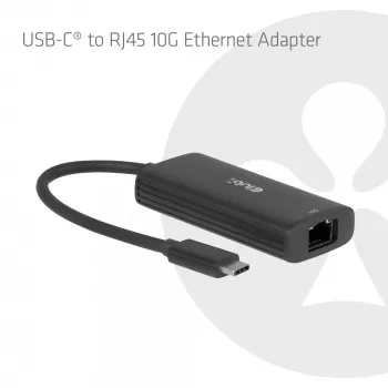 Club3D CAC-2531 USB-C - RJ45 10 Gbps Ethernet-sovitin