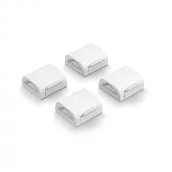 Philips Hue Flux-liitin 4 kpl:n pakkaus, I-liitin, valkoinen, muovi, Philips by Signify, 21 mm, 21 mm