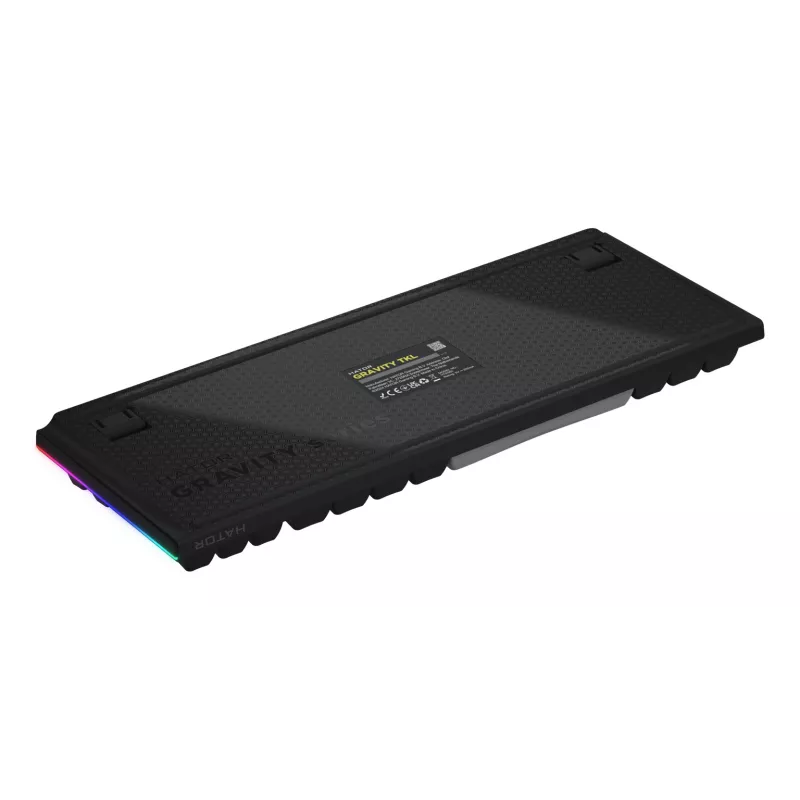 HATOR Gravity TKL -näppäimistö Gaming USB QWERTY US English musta