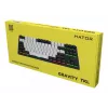 HATOR Gravity TKL -näppäimistö Gaming USB QWERTY US English musta