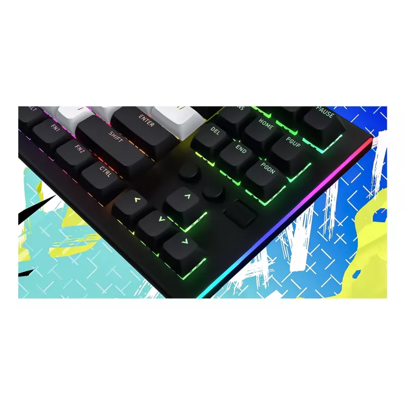 HATOR Gravity TKL -näppäimistö Gaming USB QWERTY US English musta