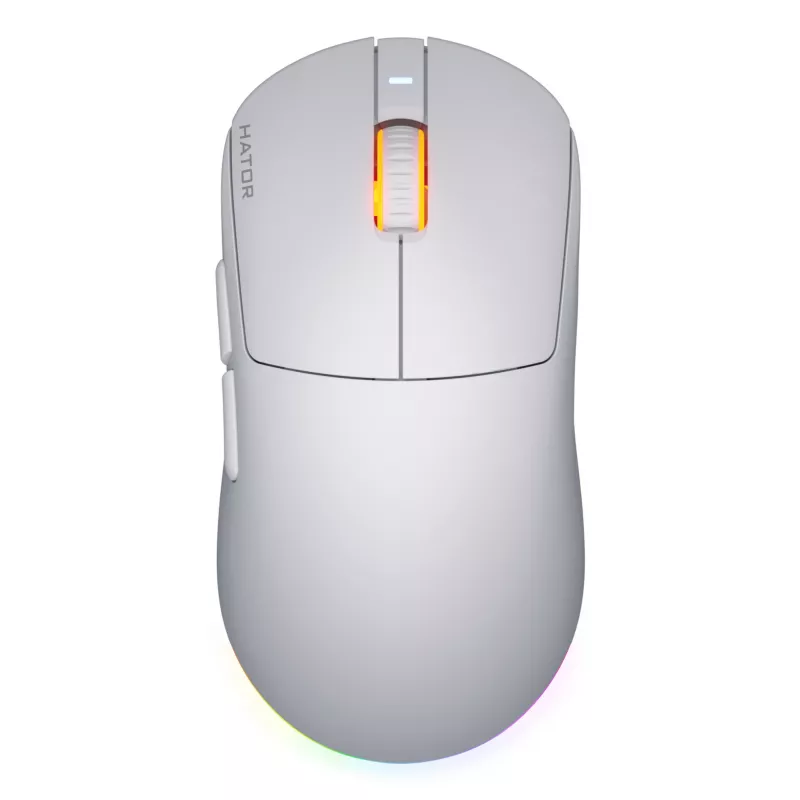 HATOR Quasar 3 Wireless -hiiri Gaming molempikätinen RF Wireless + Bluetooth + USB Type-A optinen 12 000 DPI