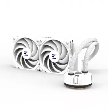 Zalman Reserator5 Z24 ARGB valkoinen all-in-one-nestejäähdytin prosessoreille 12 cm