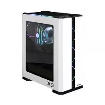 Zalman X3 WHITE tietokonekotelo Midi Tower
