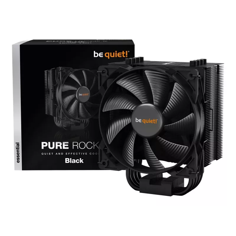 be quiet! Pure Rock 2 Black CPU-ilmajäähdytin (BK007)