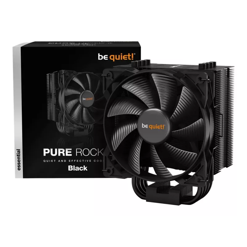 be quiet! Pure Rock 2 Black CPU-ilmajäähdytin (BK007)