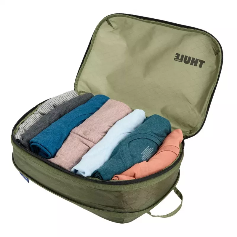 Thule Compression Packing Cube Medium pakkauskuutio, vaaleanvihreä (TCPC202)