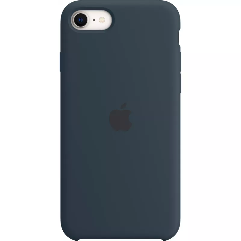 Apple iPhone SE silikonikotelo - Abyss Blue (MN6F3ZM/A)