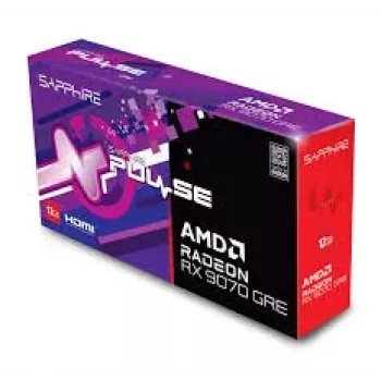 Sapphire PULSE AMD Radeon RX 9070 GRE Gaming OC 12GB näytönohjain