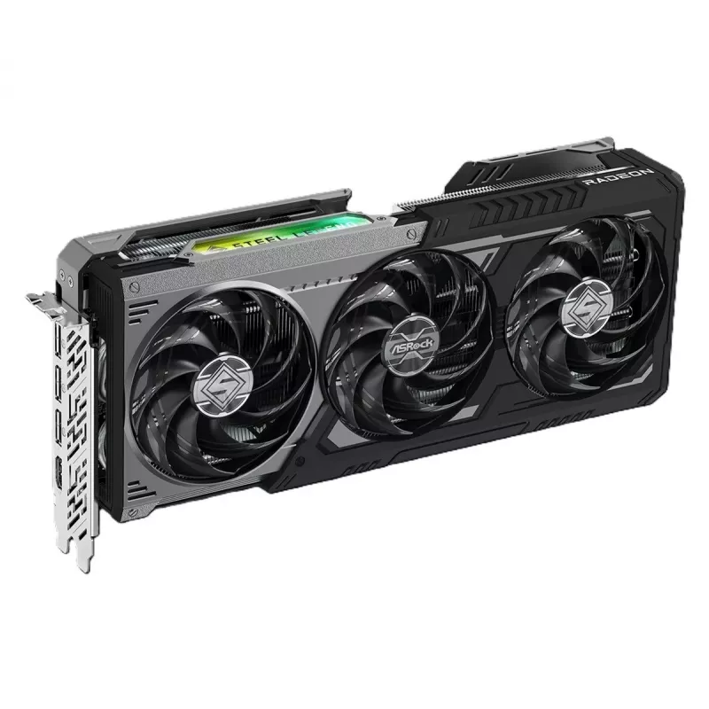 ASRock Radeon RX 9070 GRE Steel Legend Dark 12GB OC näytönohjain