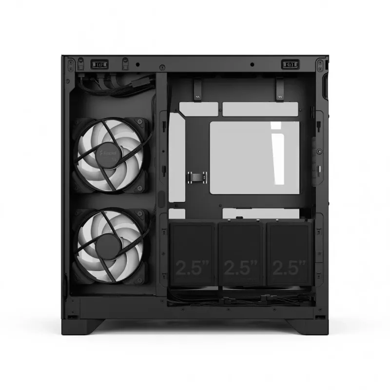 Fractal Design Pop 2 Vision Black RGB Midi-Tower -kotelo (FD-C-POV2A-02)