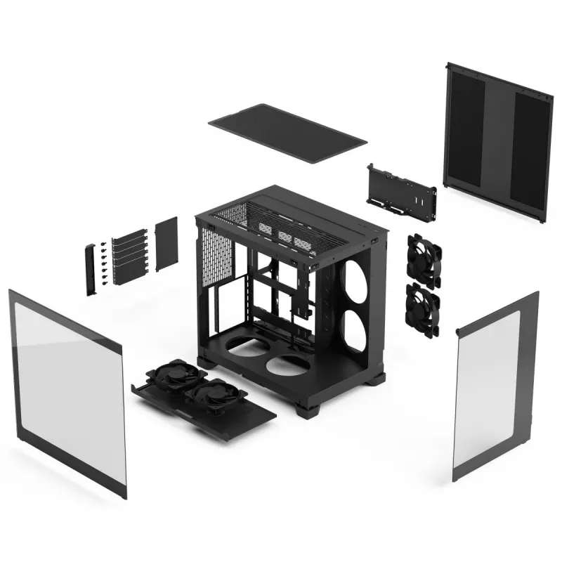 Fractal Design Pop 2 Vision Black Midi-Tower -kotelo (FD-C-POV2A-01)