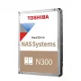 Toshiba N300 16TB 3,5 tuuman NAS-kiintolevy (SATA, 7200 kierr./min)