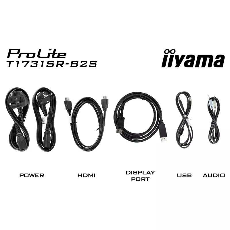 iiyama ProLite T1731SR-B2S 17 tuuman SXGA kosketusnäyttö