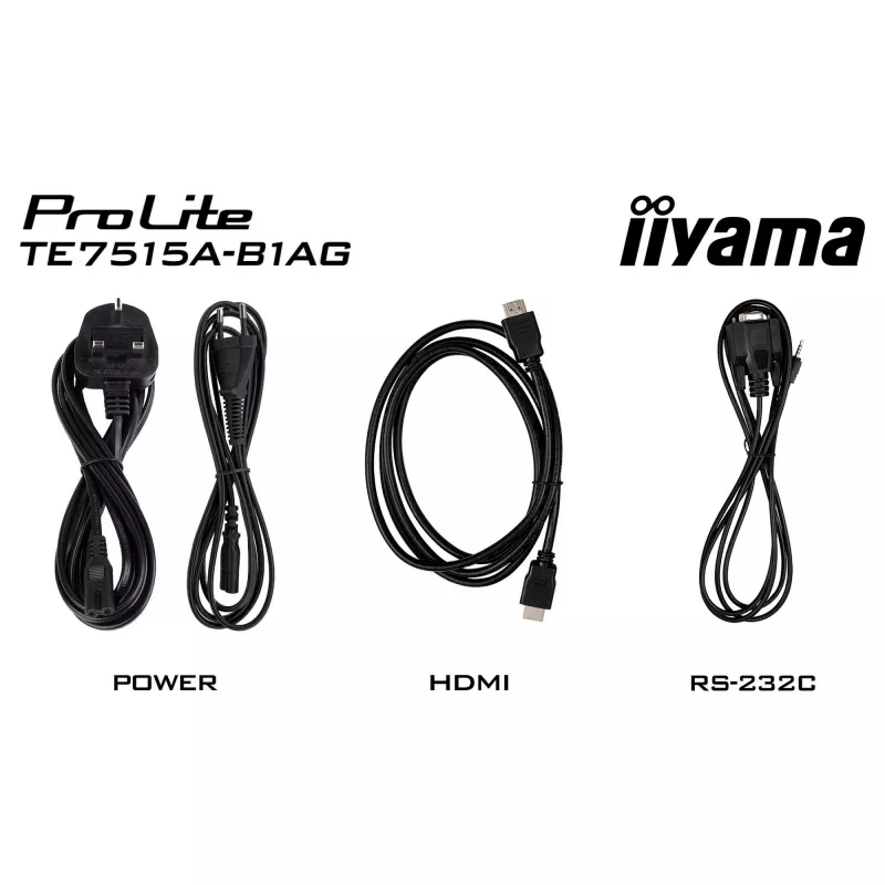 iiyama ProLite TE7515A-B2AG 75 tuuman 4K interaktiivinen kosketusnäyttö