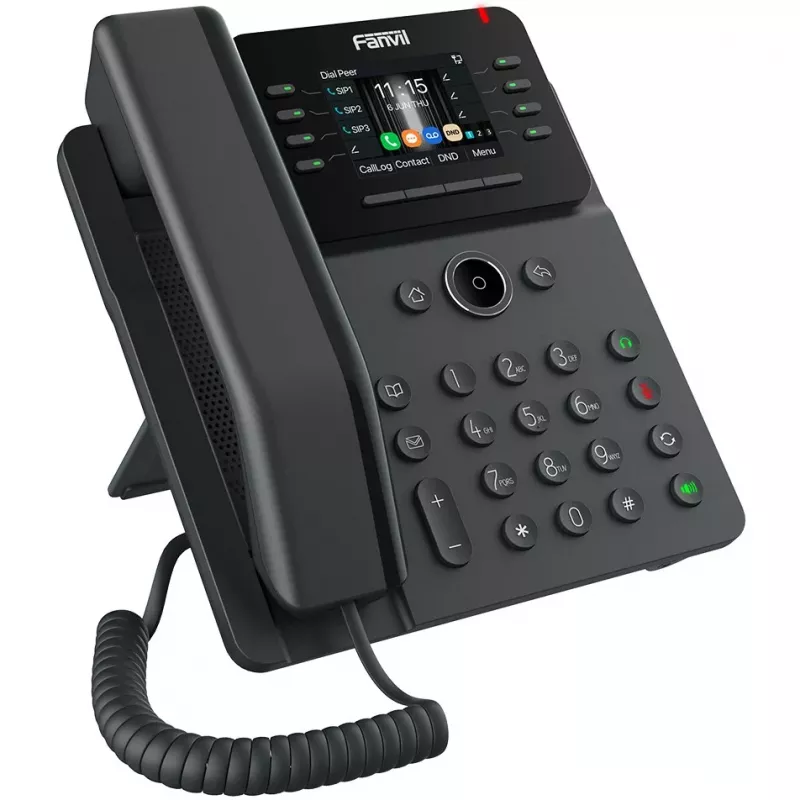 Fanvil V62G Gigabit SIP IP-pöytäpuhelin (12 linjaa, värinäyttö)