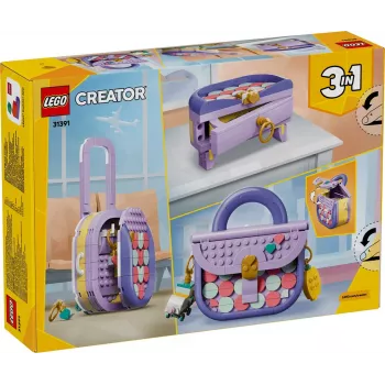 LEGO Creator 3-in-1 31391 Muodikas laukku säilytystilalla (272 osaa)