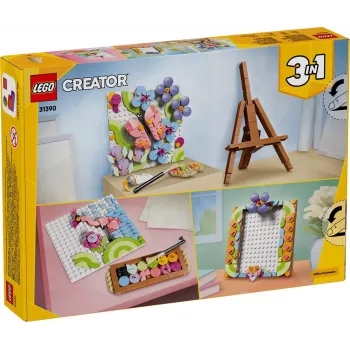 LEGO Creator 3-in-1 31390 Kukkainen taidetaulu (348 osaa)