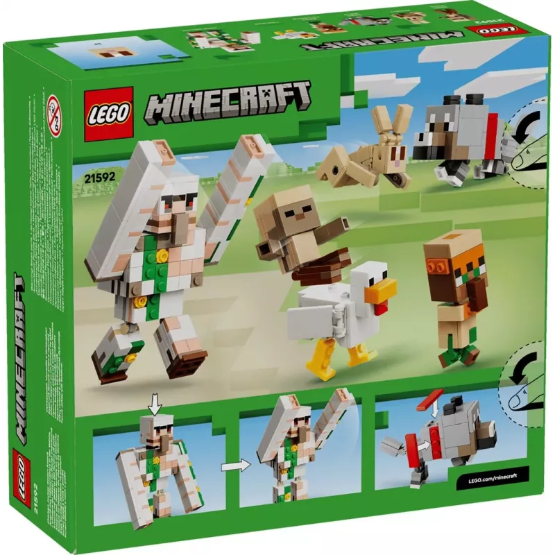 LEGO Minecraft 21592 Kana ratsastaja aavikko hyökkäys (428 osaa)
