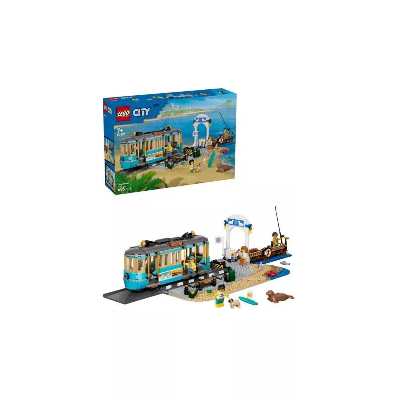 LEGO City 60506 Klassinen rantarakennusraitiovaunu (693 osaa)