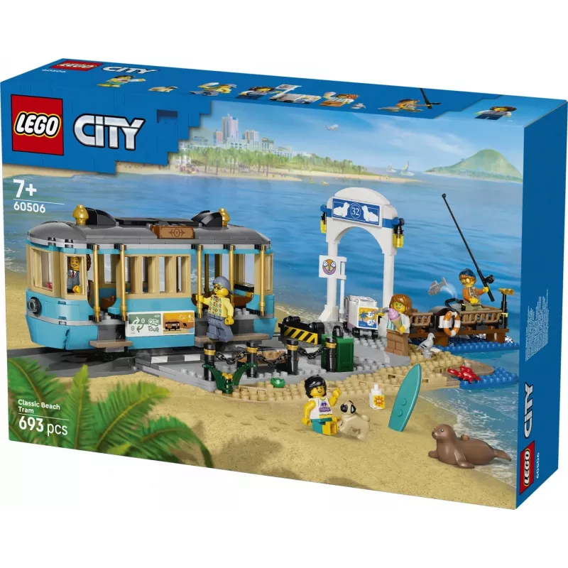 LEGO City 60506 Klassinen rantarakennusraitiovaunu (693 osaa)