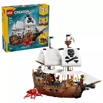 LEGO Creator 3-in-1 31387 Ikoninen merirosvolaiva (1074 osaa)