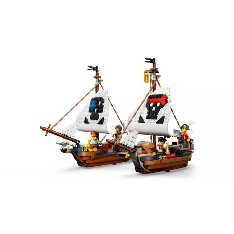 LEGO Creator 3-in-1 31387 Ikoninen merirosvolaiva (1074 osaa)