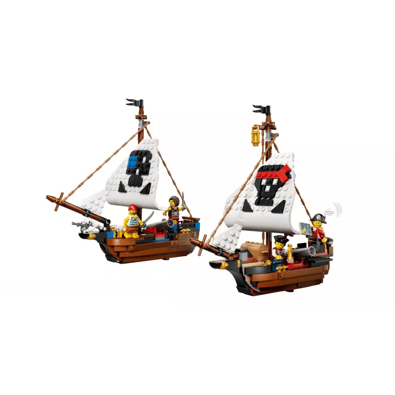 LEGO Creator 3-in-1 31387 Ikoninen merirosvolaiva (1074 osaa)