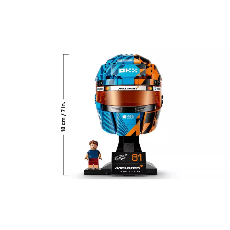 LEGO Editions 43017 McLaren F1 Oscar Piastri kypärä (793 osaa)