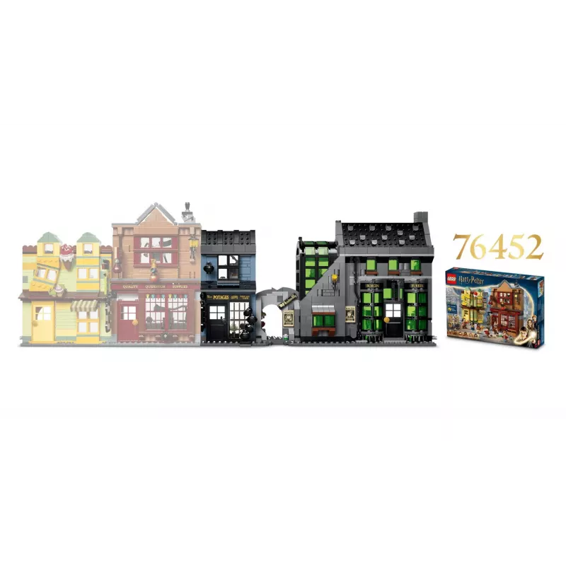 LEGO Harry Potter 76471 Viistokuja taikakaupat (788 osaa)