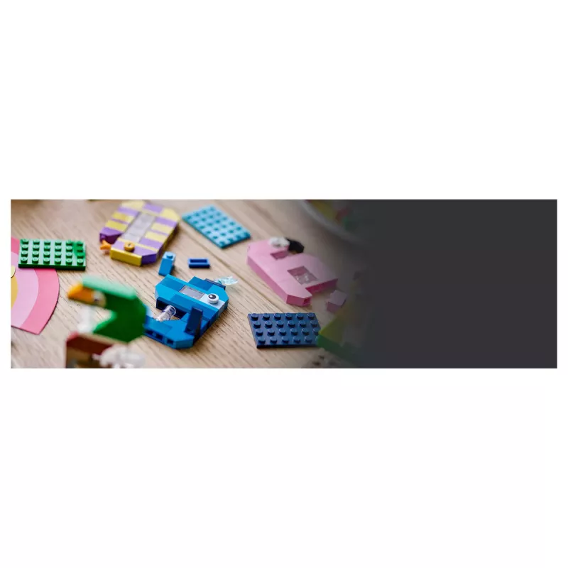 LEGO 40807 Syntymäpäivänumerot - rakennettava eläinkakkukoriste (281 osaa)