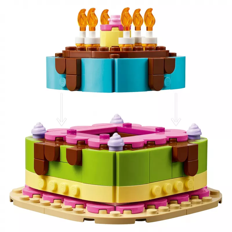 LEGO 40815 Syntymäpäiväkakku - rakennettava kakku kynttilöillä (219 osaa)