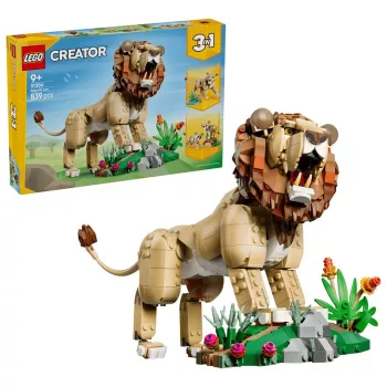 LEGO Creator 3-in-1 31386 Villieläimet: Majesteettinen leijona (839 osaa)