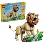 LEGO Creator 3-in-1 31386 Villieläimet: Majesteettinen leijona (839 osaa)