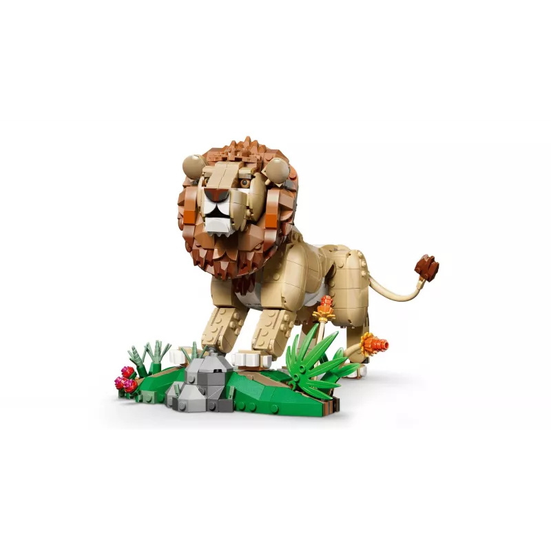 LEGO Creator 3-in-1 31386 Villieläimet: Majesteettinen leijona (839 osaa)